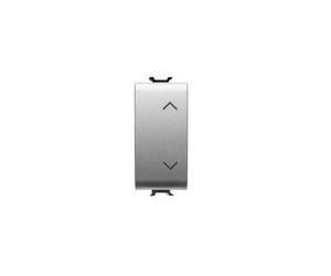 GEWISS GW 14121 COMMUTATORE UNIPOLARE 16A 1 MODULO CHORUS TITANIO