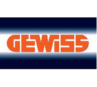 GEWISS GW 16203MA PLACCA LUX 3 POSTI ALLUMINIO NERO