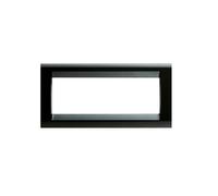 Gewiss gw32056 placca 6 posti nero toner gw32056 playbus