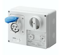 GEWISS GW 66026 PRESA INTERBLOCCATA ORIZZONTALE 2P+T 16A 200-250V 6H CBF - IP44