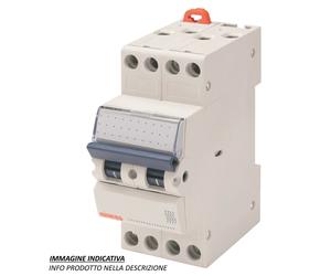 GEWISS GW 90266 INTERRUTTORE MAGNETOTERMICO COMPATTO MTC 60 3P CURVA C 10A 2 MOD