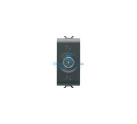 Gewiss GW12361 Presa tv 1m dir. conn.masc.9,5mm n.