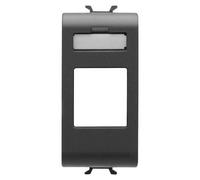 Gewiss - GW12431 - CUSTODIA PRESA RJ45 NERO