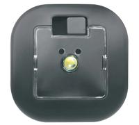 Gewiss gw12661 lampada anti black-out estraibile - 230v ac 5060hz 2h - nero sa