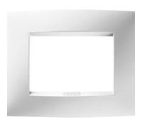 Gewiss GW16102TB Chorus One Placca, 2 Posti, Bianco