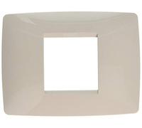 Gewiss GW16102TC Chorus One Placca, 2 Posti, Canapa