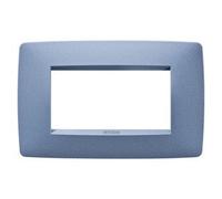 Gewiss GW16104VB Chorus One Placca, 4 Posti, Blu