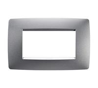 Gewiss Chorus placca ONE 4P colore titanio GW16104VT