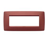 Gewiss gw16106vr placca one 6p rubino