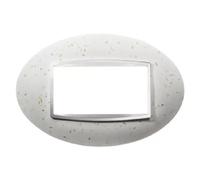 GEWISS GW16304RN PLACCA ART 4P PIETRA LUNA