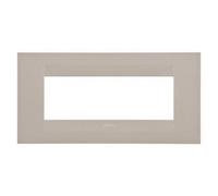 Gewiss GW16406TC Chorus Geo Placca, 6 Posti, Canapa