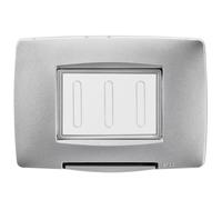 Gewiss gw16704vt placca stagna 4p ip55 titanio