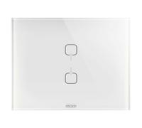GEWISS GW16962CB PLACCA ICE TOUCH KNX IN VETRO 2 SIMBOLI BIANCO CHORUS