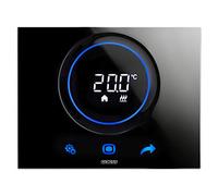 GEWISS - GW16970CN Termostato Thermo Ice Wi-Fi da Parete, Nero, Chorus, GW16970CN