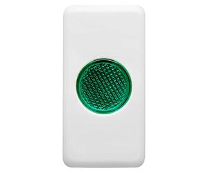 Gewiss GW20604 250V Verde allarme con indicatore di luce