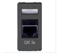 GEWISS GW21243 PRESA FTP CAT5E CONNETTORE RJ45 SYSTEM BLACK