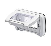 Placca stagna Gewiss system grigia IP55 3 moduli GW22453