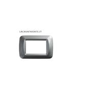 GEWISS GW22604 PLACCA TOP SYSTEM 4P TITANIO METALLIZZATO