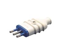 Spina diritta Gewiss 10A piccola colore bianca GW28003
