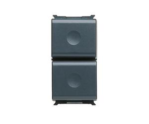 GEWISS GW30033 PULSANTE UNIPOLARE 250Vac NA 16A DOPPIO PULSANTE 1 MODULO PLAYBUS