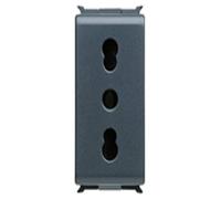 Gewiss GW30203 Tipo L (IT) Nero cassetta di scarico