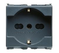 GEWISS GW30212 PRESA SCHUKO UNIVERSALE PLAYBUS 250V 16A GENERICO 2 MODULI