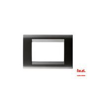 GEWISS GW32004 Placca 4 Posti Ardesia Metallizzato