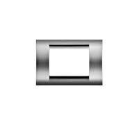 Gewiss gw32073 placca 3 posti cromo soft gw32073 playbus