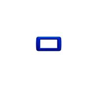 Gewiss gw32576 placca 6 posti blu jazz playbus
