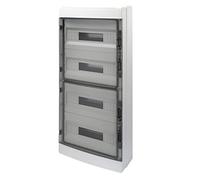 Centralino Gewiss esterno IP65 72 (18x4) portello fumè IP65 GW40109