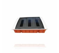 GEWISS GW40239TB Cassetta di derivazione quadrata con coperchio basso, 330x493x2