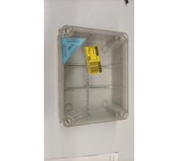 Cassetta Gewiss esterna con coperchio trasparente 190x140x70 GW44427