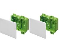 GEWISS - GW48008PM - Cassetta Di Derivazione E Connessione - Da Incasso - Green Wall - Dimensioni 392X152X75 (Confezione da 2)