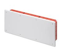 GEWISS - GW48010 - Cassetta Di Derivazione e Connessione - Per Pareti In Muratura - Con Guida Din - Dimensioni 516X202X90 - Coperchio Bianco Ral9016