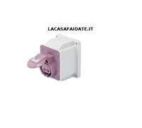 GEWISS GW62456 PRESA FISSA CEE PARETE 10° 2P 16A 24V