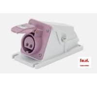 GEWISS GW62538 PRESA FISSA 16 20-25 2P IP 44 VIOLA