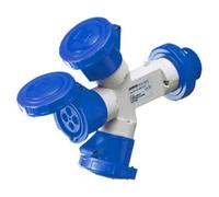 GEWISS GW64024 MOLTIPLICATORE STAGNO A 3 USCITE 2P+T 230V
