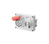 Gewiss GW66108, presa 3+E A filo