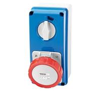 Gewiss GW66208N presa energia Rosso