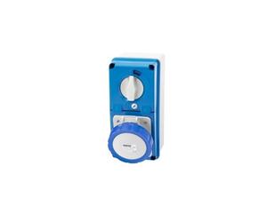 Gewiss GW66226N, Interblocco industriale femmina IP67 2P+E