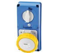 Gewiss gw66343n pr bl ip67 c f 3p t 63a 110v 4 h cbf