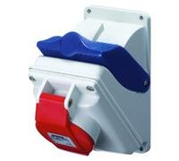 Gewiss GW66442 presa energia Rosso