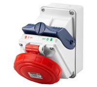 GEWISS GW66485 PRESA COMBIBLOC - SENZA FONDO - IP55 - 3P+T 32A 480-500V