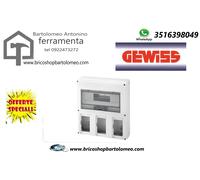 Quadro Gewiss vuoto per 3 prese interbloccate IP55 GW66493