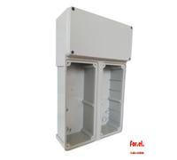 Gewiss Base modulare GW66692 - 2 prese interbloccate 16/32A con base fusibili IP55