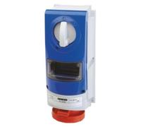 Presa interbloccata Gewiss 3P+N+T 16A IP66 380V GW66809