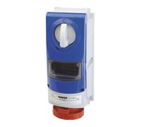Gewiss GW66819 presa energia Rosso