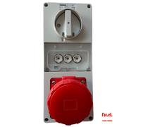 Gewiss Presa Interbloccata 3p+n+t 63a ip67 380v GW67253N