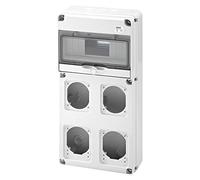 GEWISS QUADRO STAGNO Q-DIN 10 MODULI 4 FLANGE GW68003N