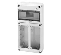 Quadro Gewiss 10 moduli con 2 flange per prese industriali GW68025N